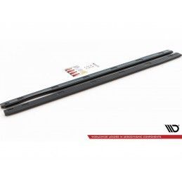 Maxton Side Skirts Diffusers Volkswagen Caddy Long Mk3 Facelift Gloss Black, Nouveaux produits maxton-design