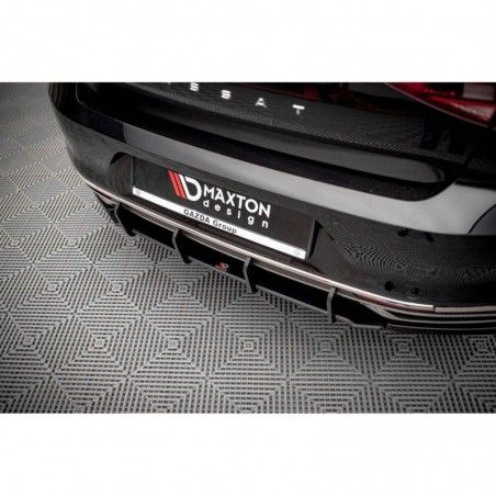 Maxton Street Pro Rear Diffuser Volkwagen Passat B8 Facelift Black, Nouveaux produits maxton-design
