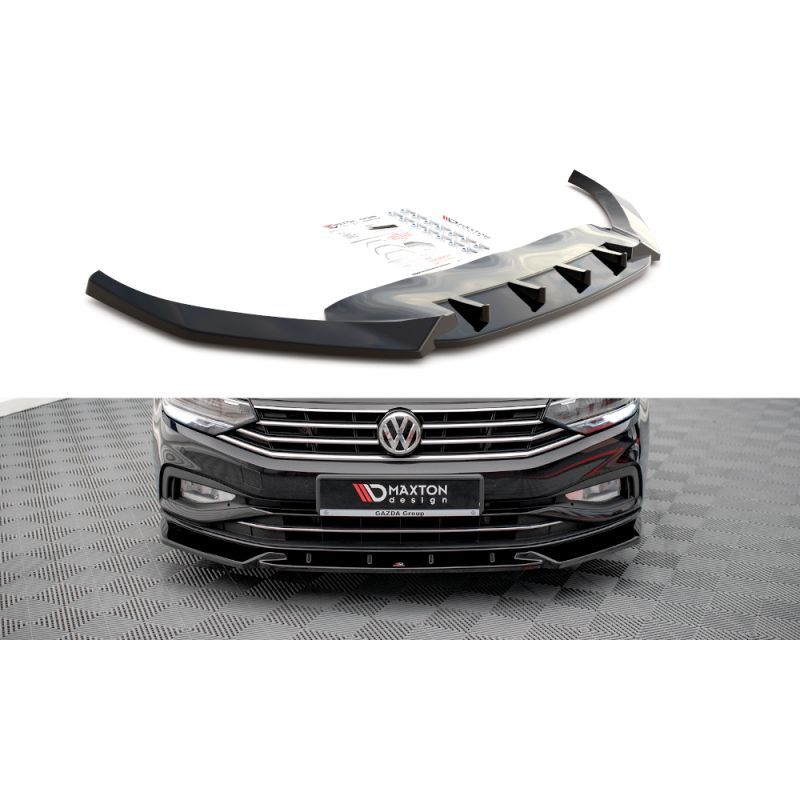 Maxton Front Splitter V.2 Volkswagen Passat B8 Facelift Gloss Black, Nouveaux produits maxton-design