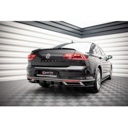 Maxton Rear Valance Volkswagen Passat B8 Facelift Gloss Black, Nouveaux produits maxton-design