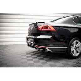 Maxton Rear Valance Volkswagen Passat B8 Facelift Gloss Black, Nouveaux produits maxton-design