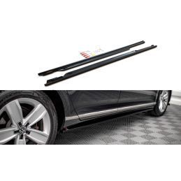 Maxton Side Skirts Diffusers Volkswagen Passat B8 Facelift Gloss Black, Nouveaux produits maxton-design