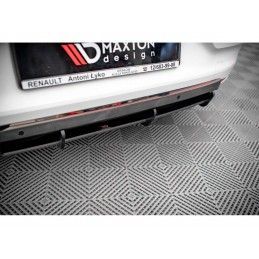 Maxton Street Pro Rear Diffuser Renault Clio Mk5 Black-Red, Nouveaux produits maxton-design