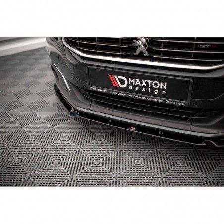 Maxton Front Splitter V.1 Peugeot 508 GT Mk1 Facelift Gloss Black, Nouveaux produits maxton-design