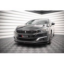 Maxton Front Splitter V.2 Peugeot 508 GT Mk1 Facelift Gloss Black, Nouveaux produits maxton-design