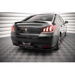 Maxton Central Rear Splitter Peugeot 508 GT Mk1 Facelift Gloss Black, Nouveaux produits maxton-design