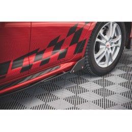 Maxton Side Skirts Diffusers V.1 + Flaps Toyota Corolla GR Sport Hatchback XII Gloss Black, Nouveaux produits maxton-design