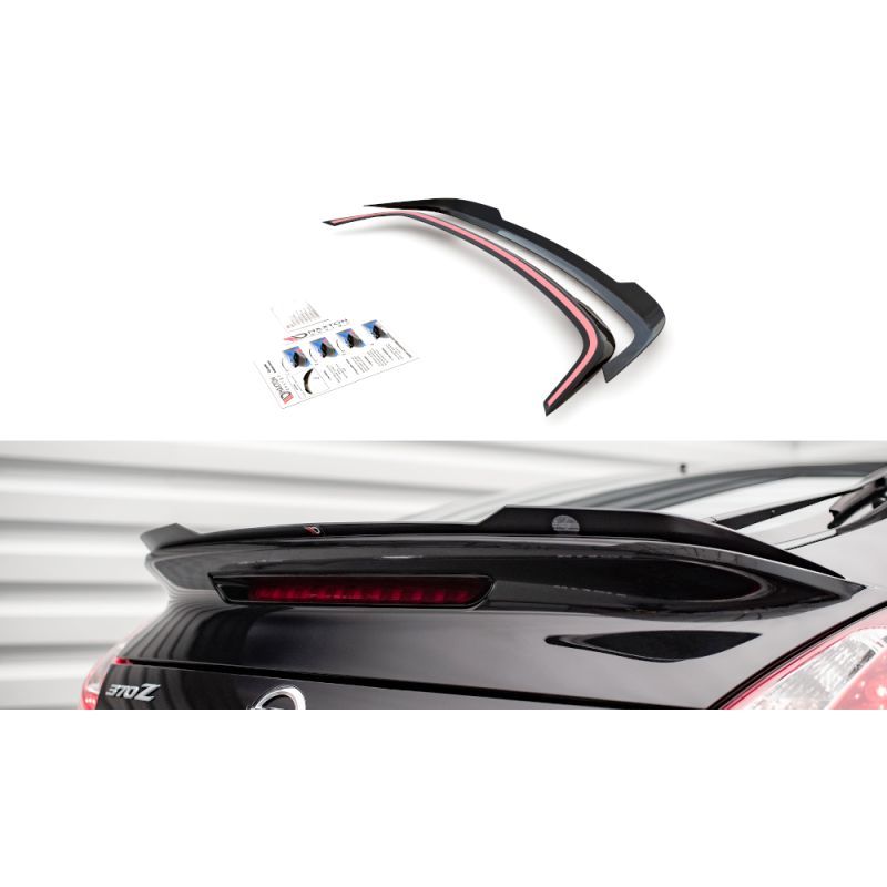 Maxton Spoiler Cap Nissan 370Z Nismo Facelift Gloss Black, Nouveaux produits maxton-design