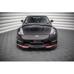 Maxton Front Splitter V.1 Nissan 370Z Nismo Facelift Gloss Black, Nouveaux produits maxton-design