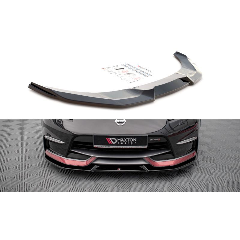 Maxton Front Splitter V.2 Nissan 370Z Nismo Facelift Gloss Black, Nouveaux produits maxton-design