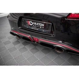 Maxton Central Rear Splitter for Nissan 370Z Nismo Facelift Gloss Black, Nouveaux produits maxton-design