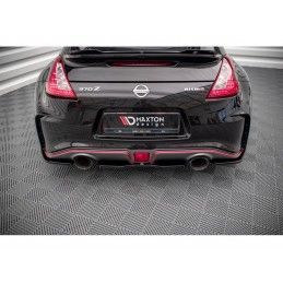 Maxton Central Rear Splitter for Nissan 370Z Nismo Facelift Gloss Black, Nouveaux produits maxton-design