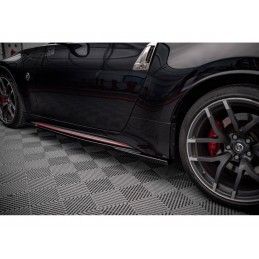 Maxton Side Skirts Diffusers V.2 Nissan 370Z Nismo Facelift Gloss Black, Nouveaux produits maxton-design