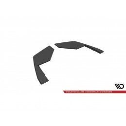 Maxton Street Pro Rear Side Splitters Nissan 370Z Nismo Facelift Black-Red, Nouveaux produits maxton-design