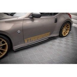 Maxton Street Pro Side Skirts Diffusers Nissan 370Z Nismo Facelift Black, Nouveaux produits maxton-design