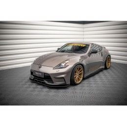 Maxton Street Pro Side Skirts Diffusers Nissan 370Z Nismo Facelift Black, Nouveaux produits maxton-design