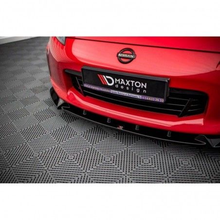 Maxton Front Splitter V.3 Nissan 370Z Facelift Gloss Black, Nouveaux produits maxton-design