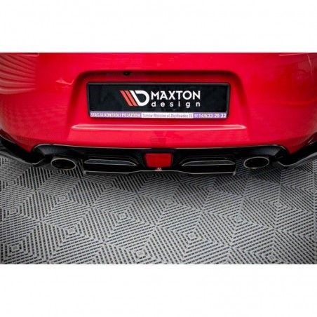 Maxton Central Rear Splitter V.2 for Nissan 370Z Gloss Black, Nouveaux produits maxton-design