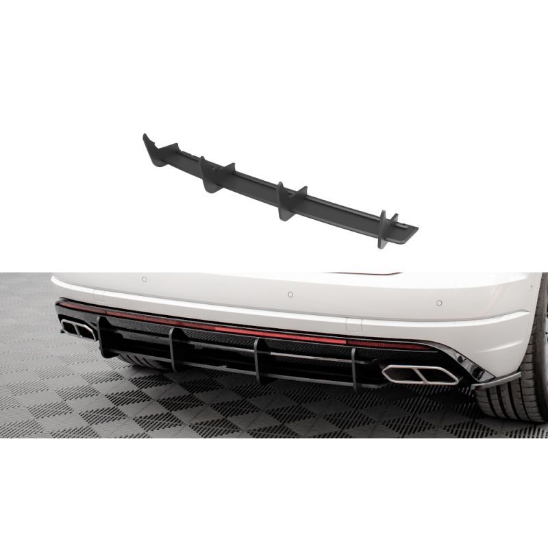 Maxton Street Pro Rear Diffuser Volkswagen Touareg R-Line Mk3 Black, Nouveaux produits maxton-design