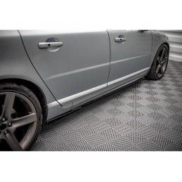 Maxton Side Skirts Diffusers Volvo V70 Mk3 Gloss Black, Nouveaux produits maxton-design