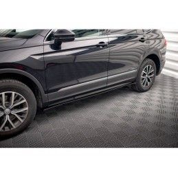 Maxton Side Skirts Diffusers Volkswagen Tiguan Allspace Mk2 Gloss Black, Nouveaux produits maxton-design