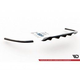 Maxton Central Rear Splitter (with vertical bars) Opel Insignia Mk2 Gloss Black, Nouveaux produits maxton-design