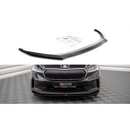 Maxton Front Splitter V.1 Skoda Enyaq iV Gloss Black, Nouveaux produits maxton-design