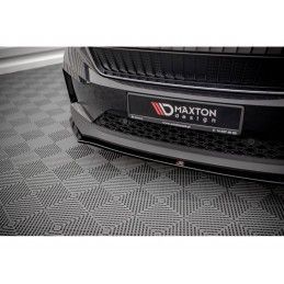 Maxton Front Splitter V.1 Skoda Enyaq iV Gloss Black, Nouveaux produits maxton-design