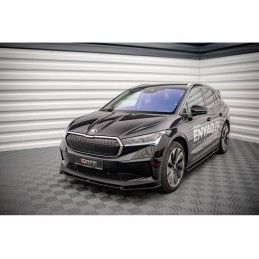 Maxton Front Splitter V.3 Skoda Enyaq iV Gloss Black, Nouveaux produits maxton-design