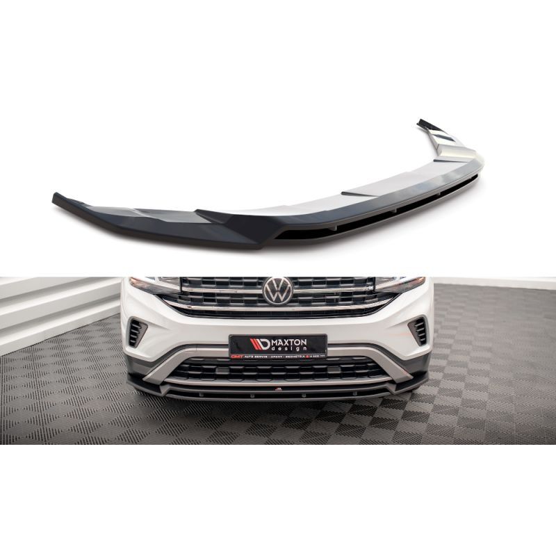 Maxton Front Splitter V.2 Volkswagen Atlas Cross Sport Gloss Black, Nouveaux produits maxton-design