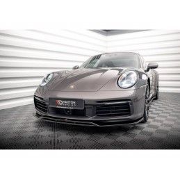 Maxton Front Splitter Porsche 911 Carrera 4S 992 Gloss Black, Nouveaux produits maxton-design