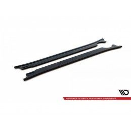 Maxton Side Skirts Diffusers Porsche 911 Carrera 4S 992 Gloss Black, Nouveaux produits maxton-design