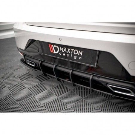 Maxton Street Pro Rear Diffuser Seat Ibiza FR Mk5 Black-Red, Nouveaux produits maxton-design