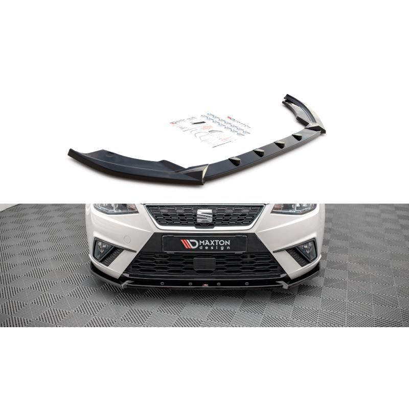 Maxton Front Splitter V.1 Seat Ibiza FR/ Standard Mk5 Gloss Black, Nouveaux produits maxton-design