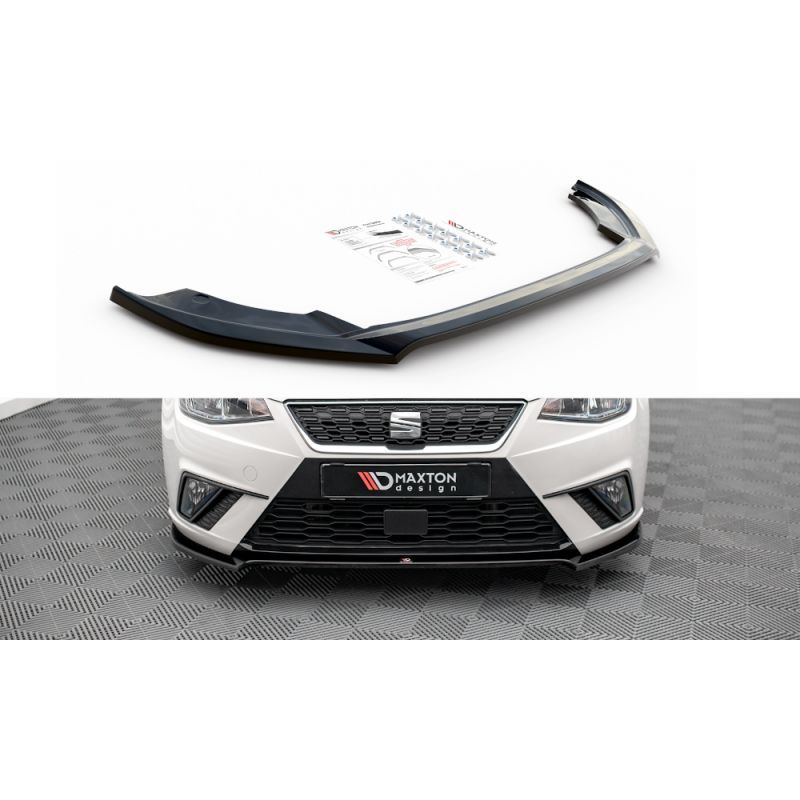 Maxton Front Splitter V.3 Seat Ibiza FR/ Standard Mk5 Gloss Black, Nouveaux produits maxton-design