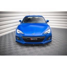 Maxton Street Pro Front Splitter Subaru BRZ Mk1 Facelift Black-Red, Nouveaux produits maxton-design