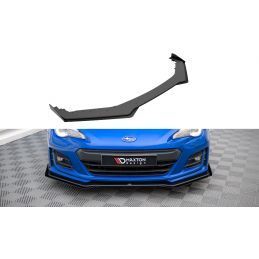 Maxton Street Pro Front Splitter V.1 + Flaps Subaru BRZ Mk1 Facelift Black + Gloss Flaps, Nouveaux produits maxton-design