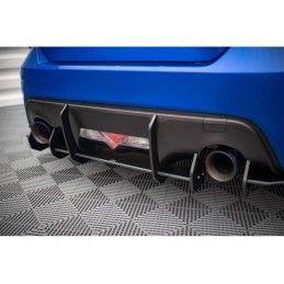 Maxton Street Pro Rear Diffuser Subaru BRZ Mk1 Facelift Black-Red, Nouveaux produits maxton-design