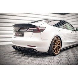 Maxton Rear Side Splitters V.2 Tesla Model 3 Gloss Black, Nouveaux produits maxton-design