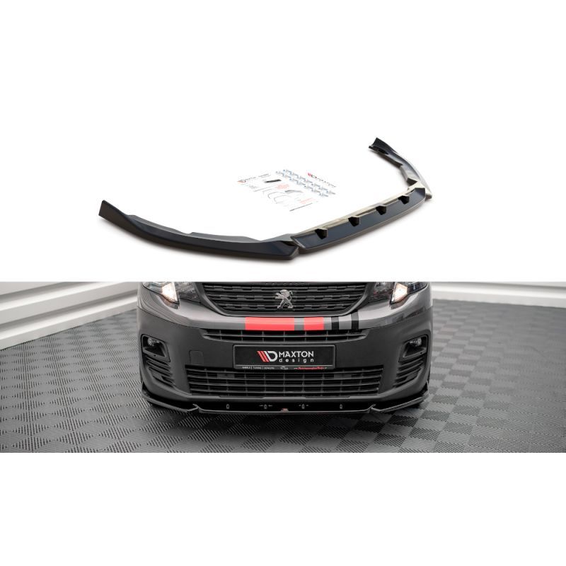 Maxton Front Splitter Peugeot Partner Mk3 Gloss Black, Nouveaux produits maxton-design