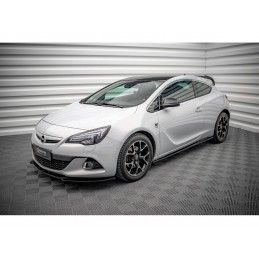 Maxton Side Skirts Diffusers Opel Astra GTC OPC-Line J Gloss Black, Nouveaux produits maxton-design