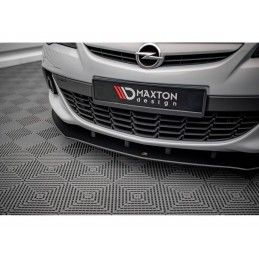Maxton Street Pro Front Splitter Opel Astra GTC OPC-Line J Black-Red, Nouveaux produits maxton-design