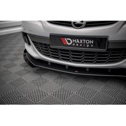 Maxton Street Pro Front Splitter V.1 + Flaps Opel Astra GTC OPC-Line J Black-Red + Gloss Flaps, Nouveaux produits maxton-design