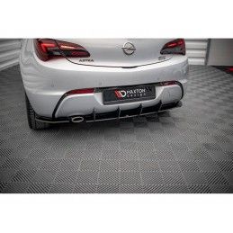 Maxton Street Pro Rear Diffuser Opel Astra GTC OPC-Line J Black-Red, Nouveaux produits maxton-design