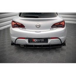 Maxton Street Pro Rear Valance + Flaps Opel Astra GTC OPC-Line J Black + Gloss Flaps, Nouveaux produits maxton-design