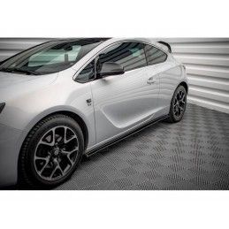 Maxton Street Pro Side Skirts Diffusers Opel Astra GTC OPC-Line J Black, Nouveaux produits maxton-design