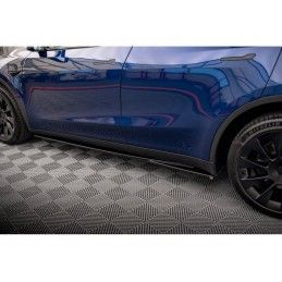 Maxton Side Skirts Diffusers V.1 Tesla Model Y Gloss Black, Nouveaux produits maxton-design