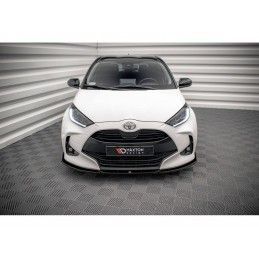 Maxton Front Splitter V.1 + Flaps Toyota Yaris Mk4 Gloss Black, Nouveaux produits maxton-design