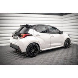 Maxton Side Skirts Diffusers V.1+ Flaps Toyota Yaris Mk4 Gloss Black, Nouveaux produits maxton-design