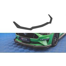 Maxton Street Pro Front Splitter V.1 Ford Mustang GT MK6 Facelift Black, Nouveaux produits maxton-design